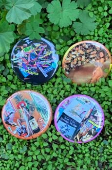 3" Buttons